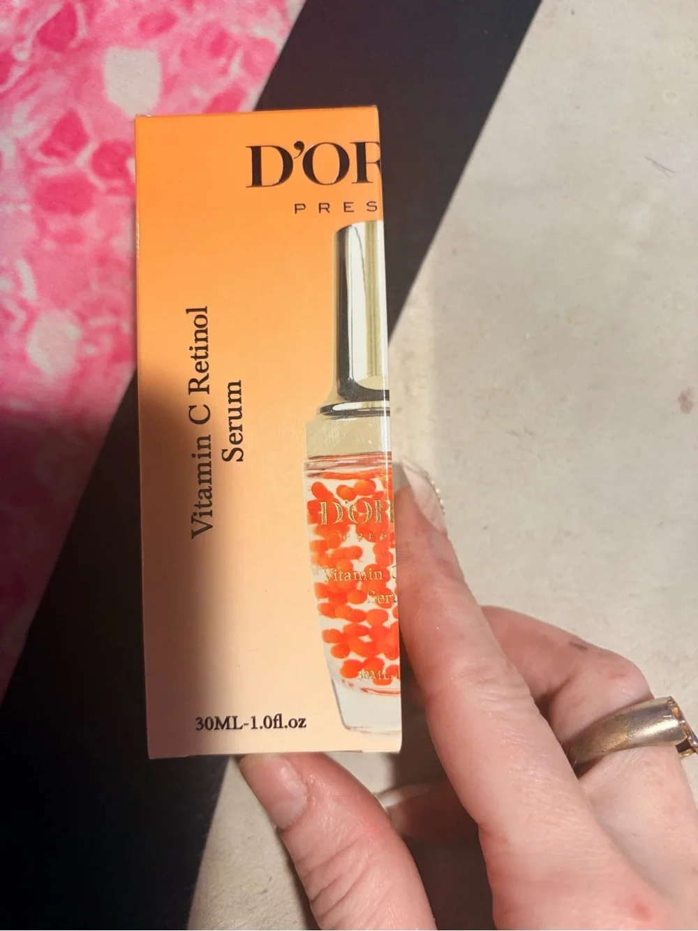 D’OR24K Prestige Vitamin C Retinol Serum $499.99 & Beauty Gift Bag🎁
